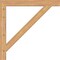 Ekena Millwork Traditional Block Smooth Bracket, Western Red Cedar, 3 1/2"W x 36"D x 36"H BKT04X36X36TRA05SWR - alternate 2